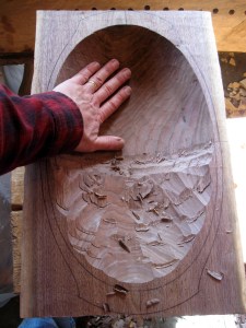 Running a hand along the  surface can reveal areas to address further.