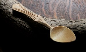 Rhododendron Eating Spoon by Eric Goodson