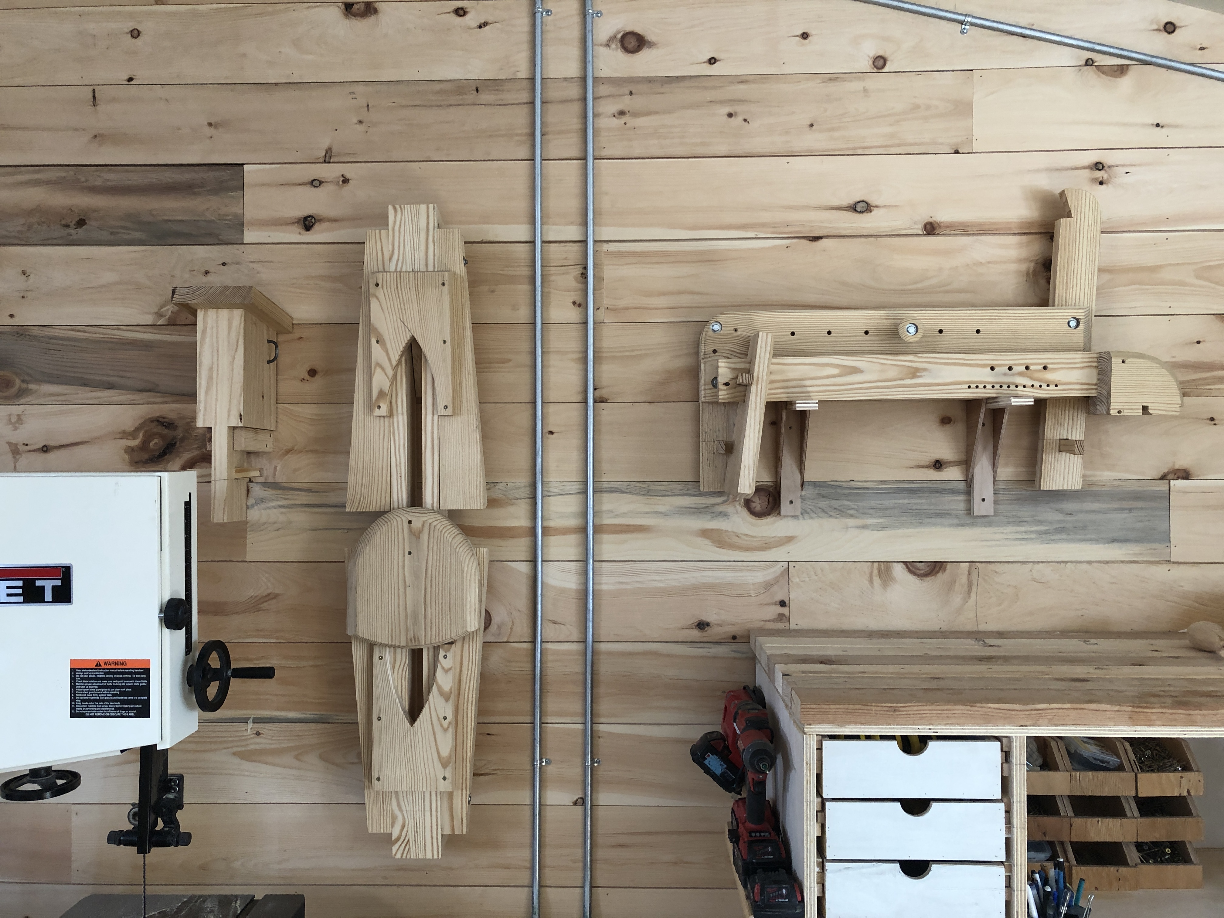 Mike L horse on wall