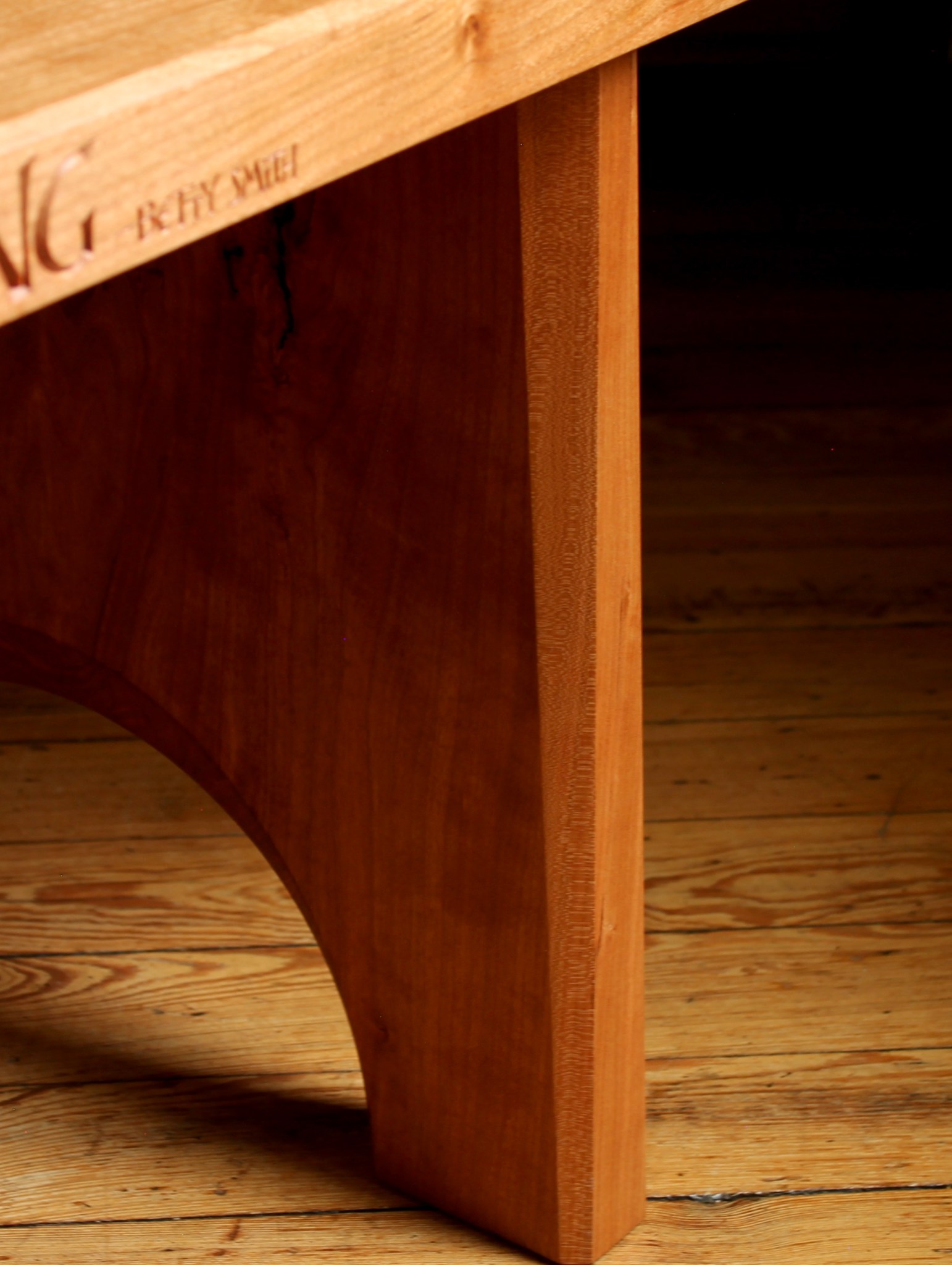 Library Bench | David Fisher, Carving Explorations